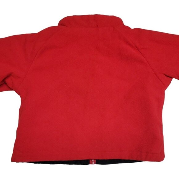 Toddler Boy 12mo Circo Red and Black 3-in-1 Reversable Winter Fleece Wind Jacket - Picture 10 of 12